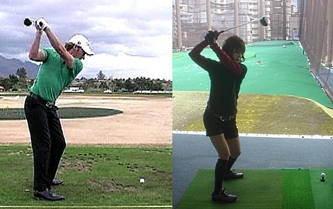 スイング 右 肘 ゴルフ ダフリは“右肘の位置”で直る！メカニズムをプロが解説